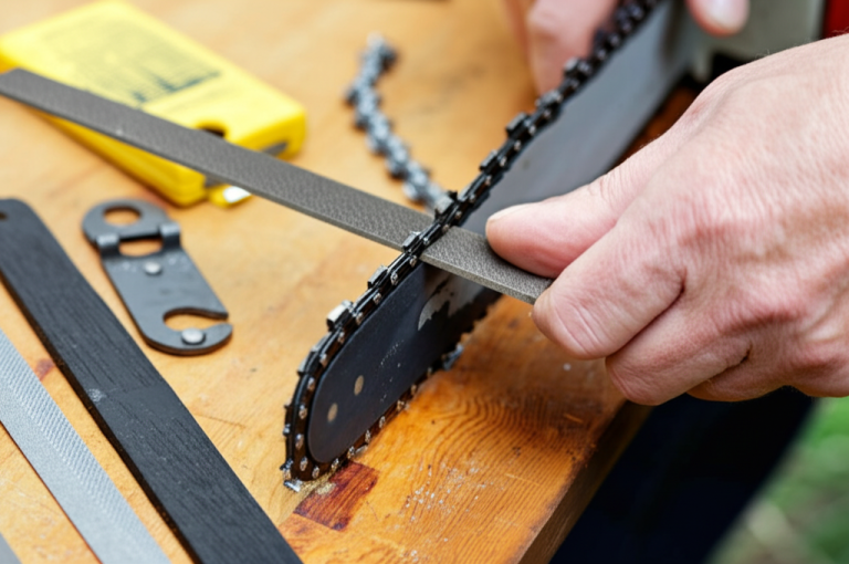 Affûter chaîne tronçonneuse : Guide pratique et astuces efficaces