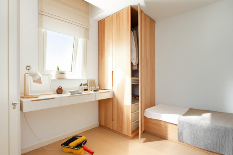 Aménager une chambre de 9m2 avec dressing : 10 astuces pratiques