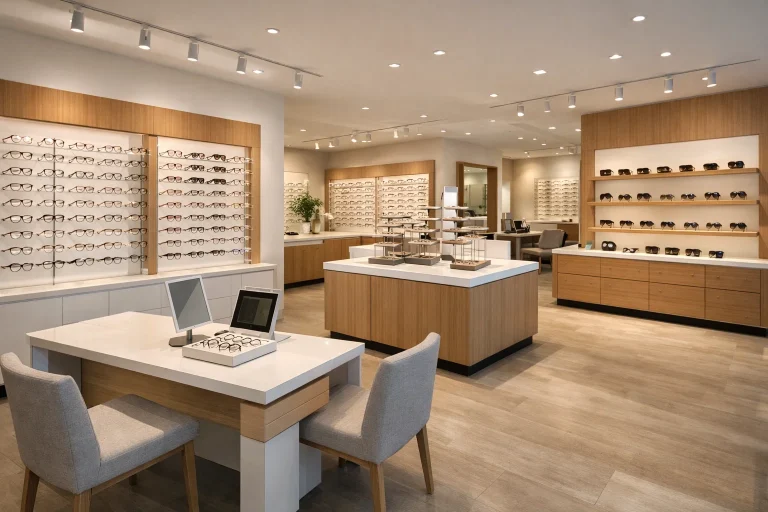 Agencement de magasins d&rsquo;optique : créer un espace de vente esthétique et performant